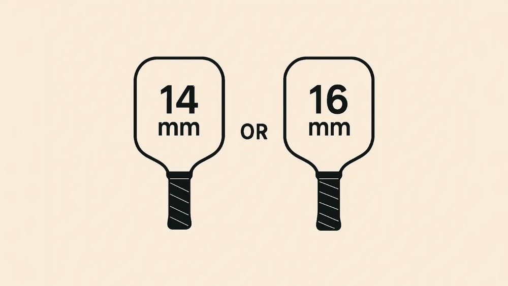 12Mm Vs 16Mm Pickleball Paddle