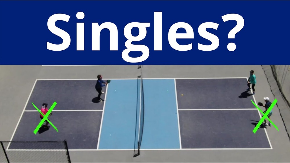 Can Pickleball Be Played 1V1