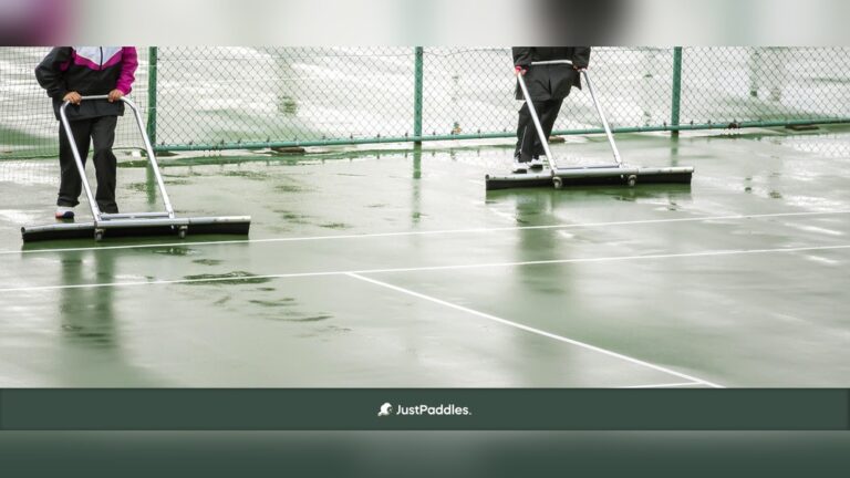 Can You Play Pickleball on Wet Courts
