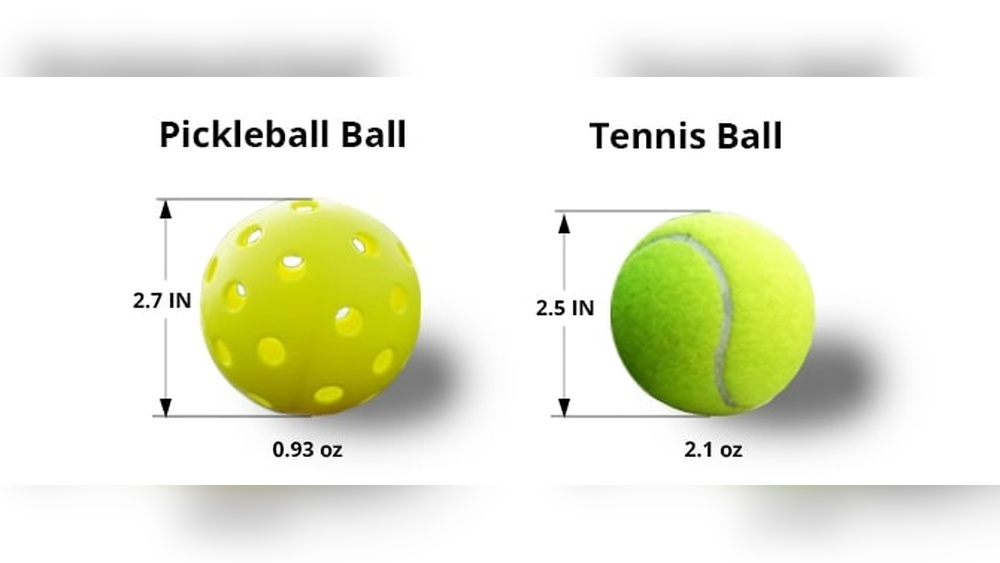 Pickleball Vs Tennis Ball