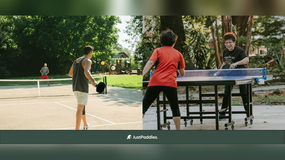 Pickleball Vs Tennis Vs Ping Pong